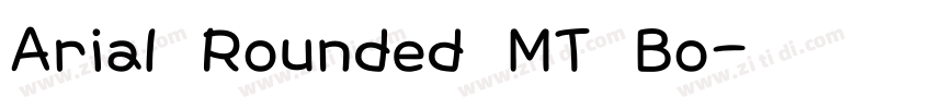 Arial Rounded MT Bo字体转换 Arial Rounded MT Bo字体转换